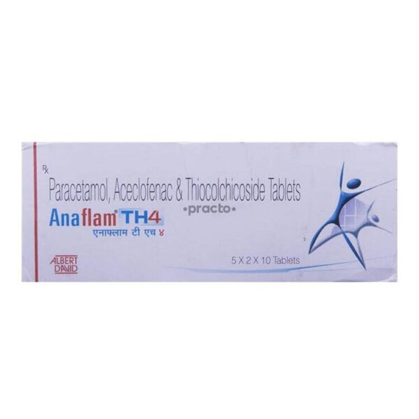 ANAFLAM TH 4MG TAB MUSCLE RELAXANTS CV Pharmacy 2