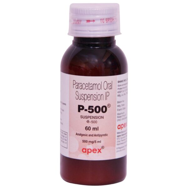 P 500 SYP 60ML Medicines CV Pharmacy