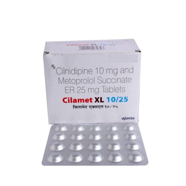 CILAMET-XL 10/25 TAB BETA BLOCKER CV Pharmacy