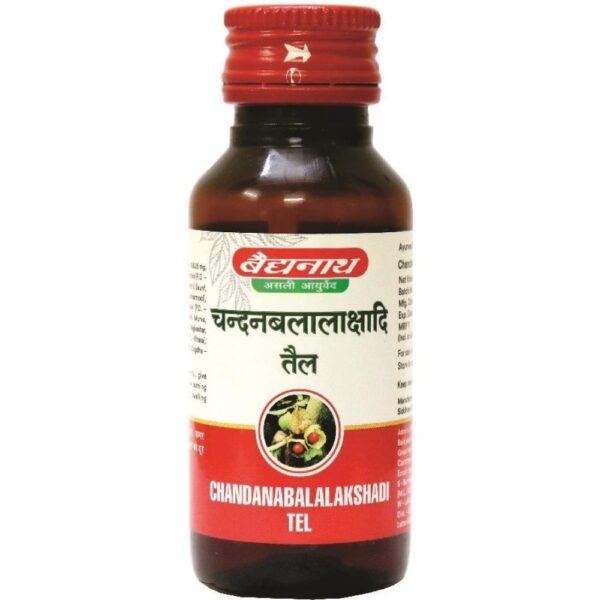 CHANDANBALALKSHADI TEL 50ML(BAIDH) AYURVEDIC CV Pharmacy