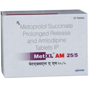 MET-XL AM 25/5 TAB BETA BLOCKER CV Pharmacy