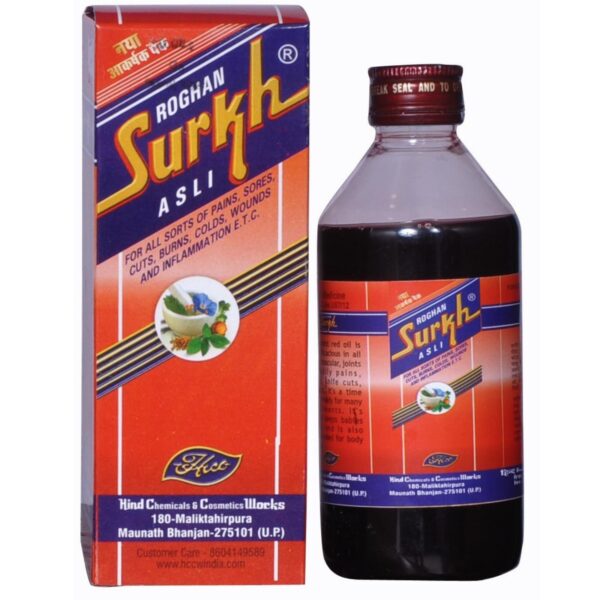 ROGHAN SURKH ASLI OIL 200ML FMCG CV Pharmacy