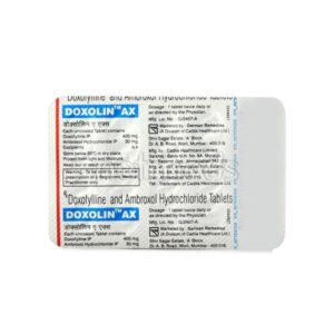 DOXOLIN-AX TAB BRONCHODILATORS CV Pharmacy