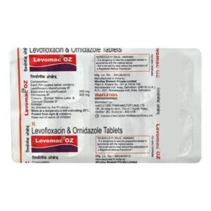 LEVOMAC OZ TAB ANTI-INFECTIVES CV Pharmacy