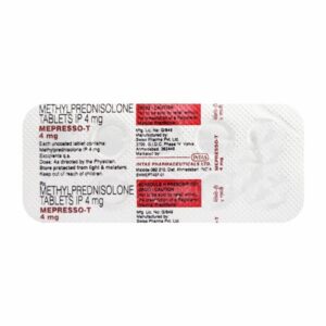 MEPRESSO T 4MG TAB GLUCOCORTICOIDS CV Pharmacy