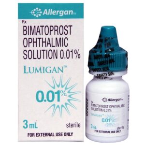 LUMIGAN 0.01% EYE DROPS Medicines CV Pharmacy