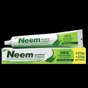 NEEM ACTIVE 125G TOOTH PASTE DENTAL AND BUCCAL CV Pharmacy