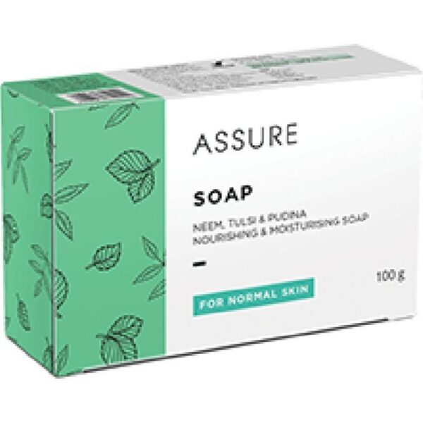 ASSURE SOAP NEEM TULSI & PUDINA 100G FMCG CV Pharmacy 2