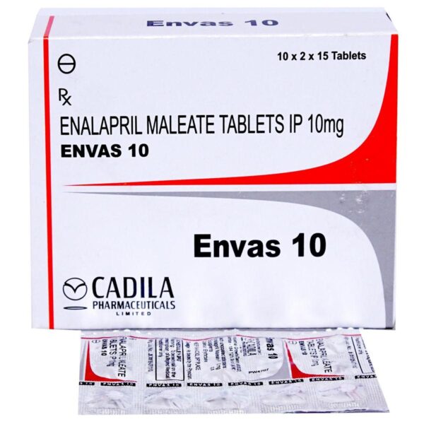 ENVAS 10MG TAB ACE INHIBITORS CV Pharmacy