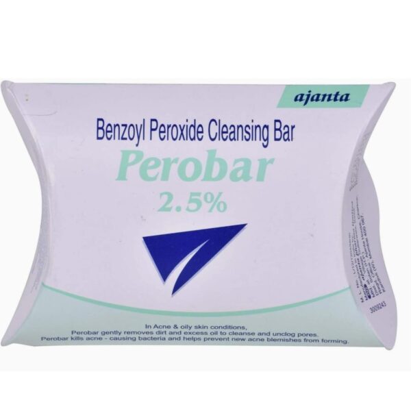 PEROBAR 2.5% SOAP-75GM Medicines CV Pharmacy