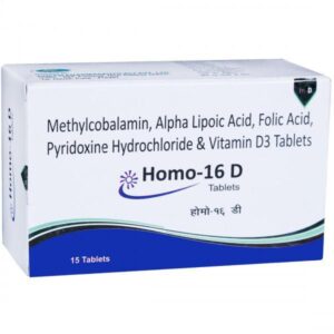 HOMO 16 D TAB SUPPLEMENTS CV Pharmacy