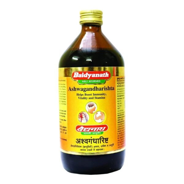 ASHWAGANDHAMRITA (ASHWAGANDHARISHTA SPECIAL) 450ML (BAID) ASAVA AND ARISHTA CV Pharmacy