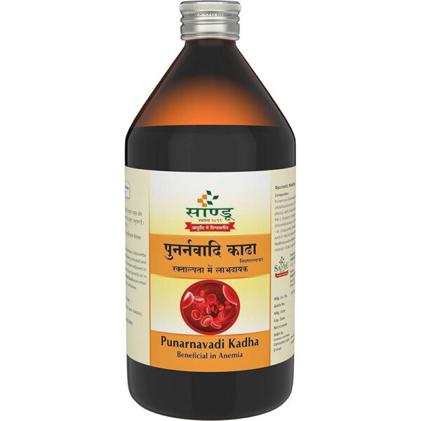 PUNARNAVADI KADHA-200ML(SANDU) AYURVEDIC CV Pharmacy