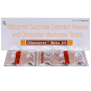 OLMEZEST BETA 25 TAB ANGIOTENSIN-II ANTAGONIST CV Pharmacy