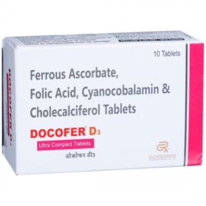 DOCOFER-D3 TAB Medicines CV Pharmacy