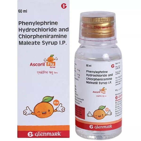 ASCORIL FLU 60ML SYR COUGH AND COLD CV Pharmacy