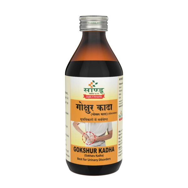 GOKHARU KADHA 200ML (SANDU) AYURVEDIC CV Pharmacy 2