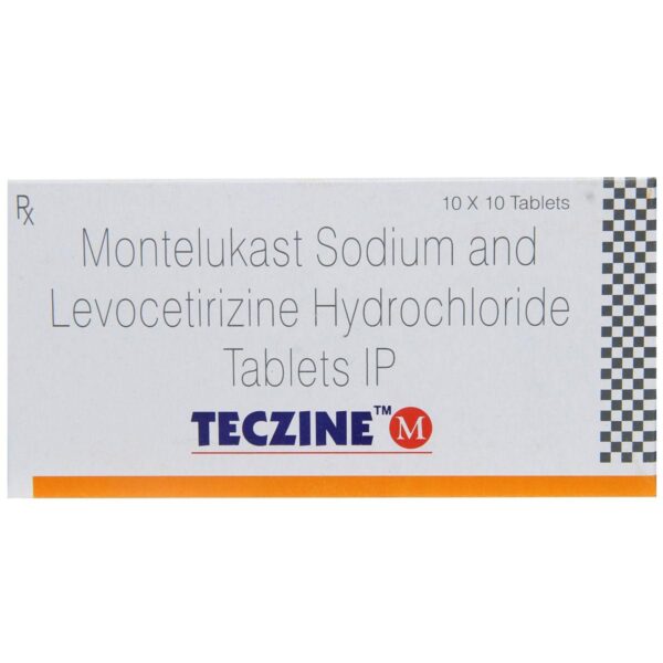 TECZINE M TAB COUGH AND COLD CV Pharmacy