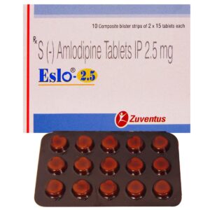 ESLO 2.5MG TAB CALCIUM CHANNEL BLOCKERS CV Pharmacy