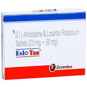 ESLO TAN TAB 10`S CALCIUM CHANNEL BLOCKERS CV Pharmacy