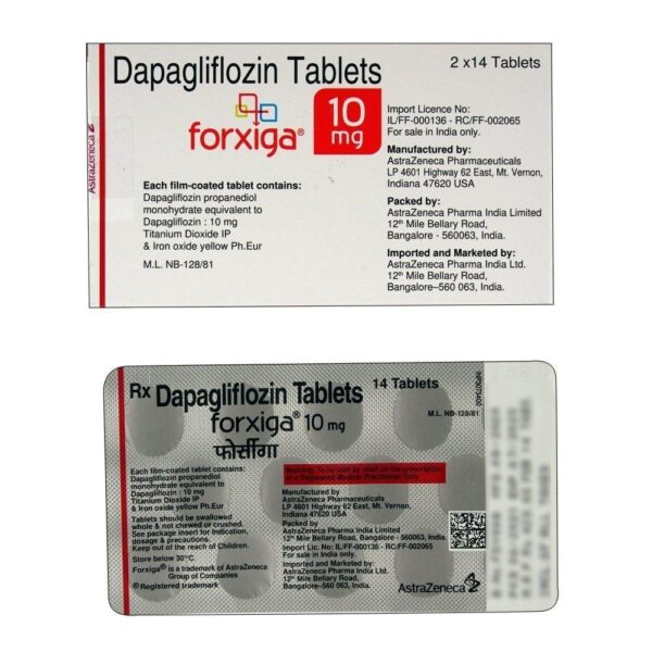 FORXIGA 10MG TAB ENDOCRINE CV Pharmacy