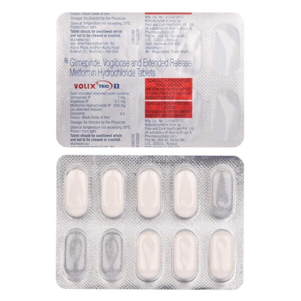 VOLIX TRIO 1 TAB Medicines CV Pharmacy