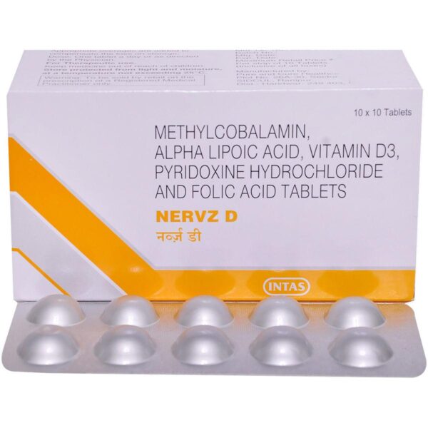 NERVZ-D CAP Medicines CV Pharmacy