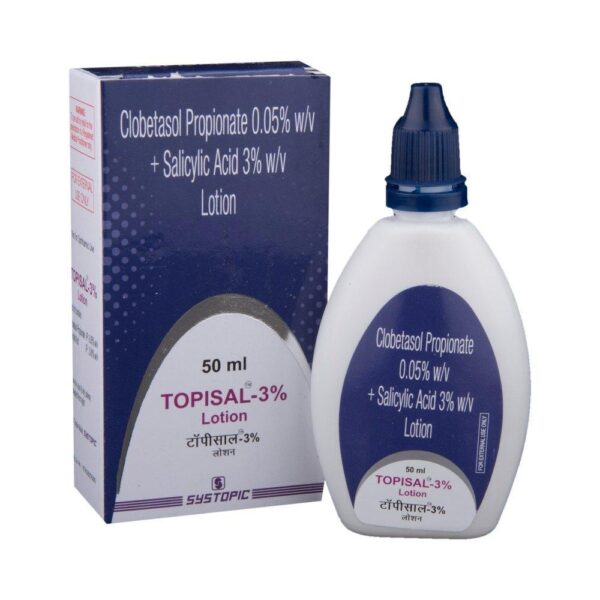 TOPISAL 3% LOTION 50ML [BIG] Medicines CV Pharmacy