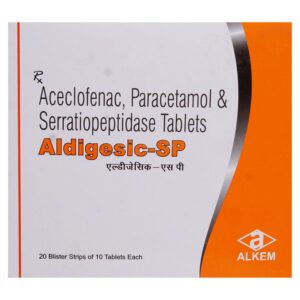 ALDIGESIC SP TAB MUSCULO SKELETAL CV Pharmacy
