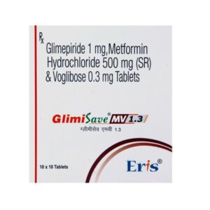 GLIMISAVE MV 1.3 TAB ENDOCRINE CV Pharmacy