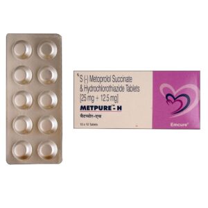 METPURE-H (25MG) TAB BETA BLOCKER CV Pharmacy