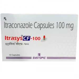 ITRASYS-CF 100MG CAPS ANTI-INFECTIVES CV Pharmacy