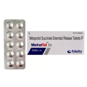 METOFID 25MG TAB BETA BLOCKER CV Pharmacy