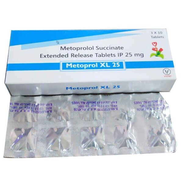 METOPROL XL 25 TAB BETA BLOCKER CV Pharmacy 2