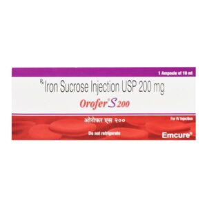 OROFER S 200 INJ 10ML Medicines CV Pharmacy