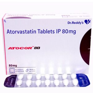 ATOCOR 80 MG ANTIHYPERLIPIDEMICS CV Pharmacy