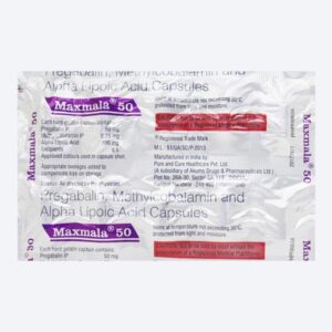 MAXMALA 50MG TAB CNS ACTING CV Pharmacy