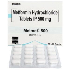 MELMET 500 TAB ENDOCRINE CV Pharmacy