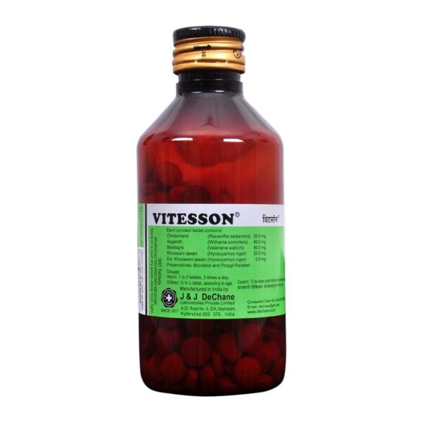 VITESSON TAB 300`S AYURVEDIC CV Pharmacy 2