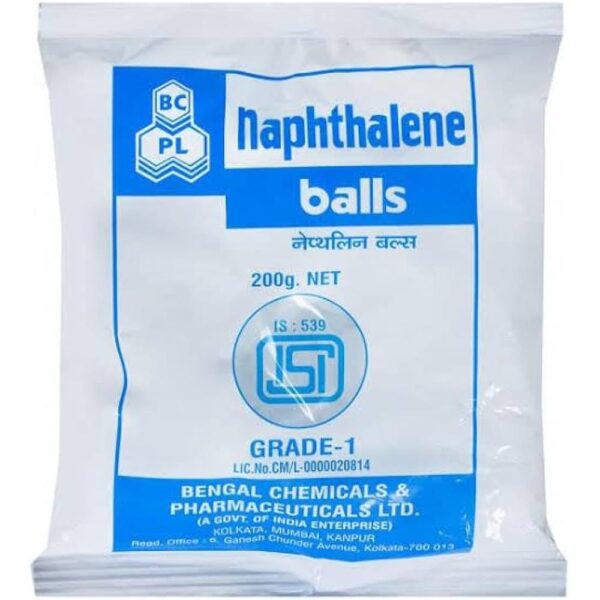 NAPHTHALENE BALLS-200G(BENGAL) FMCG CV Pharmacy 2