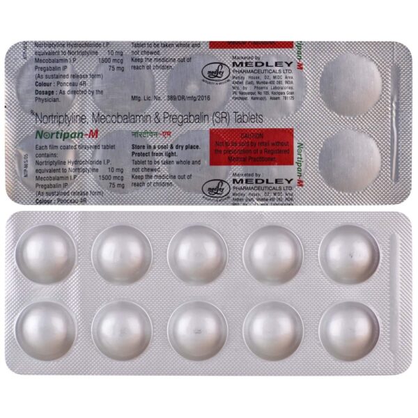 NORTIPAN M TABLET CNS ACTING CV Pharmacy 2