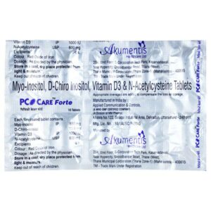 PCO CARE FORTE TAB Medicines CV Pharmacy