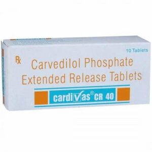 CARDIVAS CR 40 TAB BETA BLOCKER CV Pharmacy