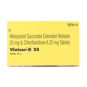 VINICOR D 25 TAB Medicines CV Pharmacy