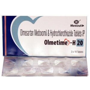 OLMETIME H 20 TAB ANGIOTENSIN-II ANTAGONIST CV Pharmacy