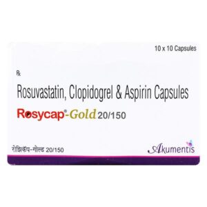 ROSYCAP GOLD 20/150MG TAB ANTIHYPERLIPIDEMICS CV Pharmacy