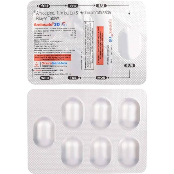 AMLOSAFE 3D TAB CALCIUM CHANNEL BLOCKERS CV Pharmacy 2