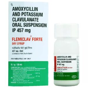 FLEMICLAV FORTE SYR ANTI-INFECTIVES CV Pharmacy