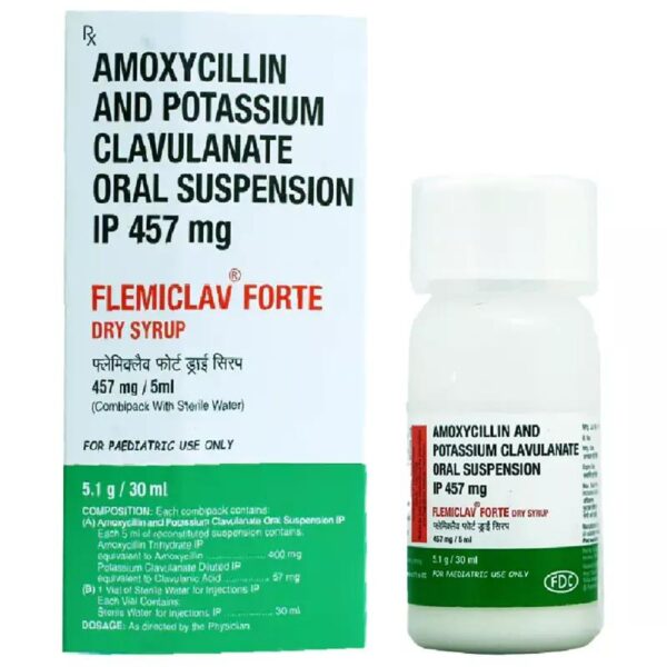 FLEMICLAV FORTE SYR ANTI-INFECTIVES CV Pharmacy 2