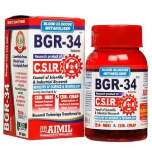 BGR-34 TAB 100`S Medicines CV Pharmacy